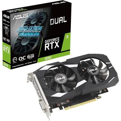 Asus Dual GeForce RTX 3050 OC Edition 6GB Graphics Card