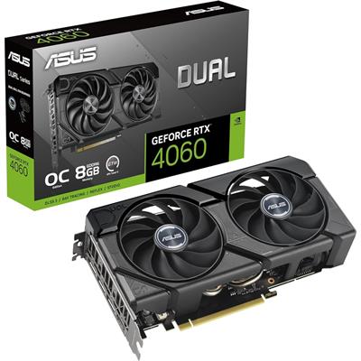 Asus Dual GeForce RTX 4060 EVO OC Edition 8GB GDDR6 Graphics Card