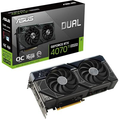 Asus Dual GeForce RTX 4070 Ti Super 16GB GDDR6X Graphics Card