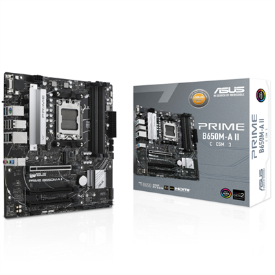 Asus Prime B650M-A II-CSM DDR5 AMD AM5 microATX Motherboard