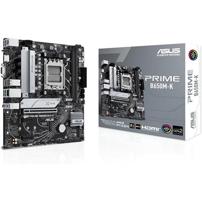 Asus Prime B650M-K DDR5 AMD AM5 microATX Motherboard
