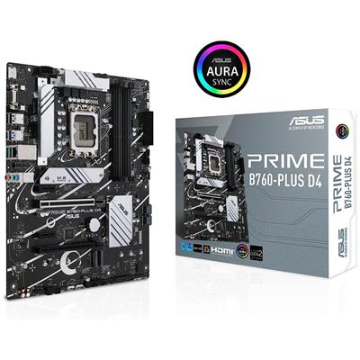 Asus Prime B760-Plus D4 Intel 12/13th Gen ATX Motherboard