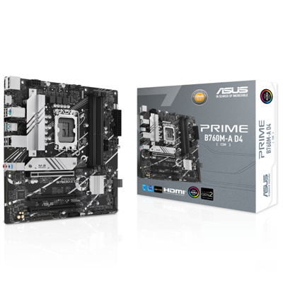 Asus Prime B760M-A D4-CSM Intel 12/13th Gen microATX Motherboard