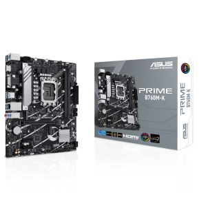 Asus Prime B760M-K DDR5 Intel 12/13th Gen microATX Motherboard