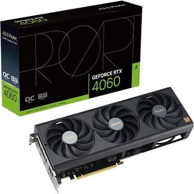 Asus ProArt GeForce RTX 4060 OC Edition 8GB Graphics Card