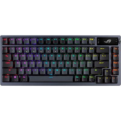 Asus Rog Azoth 75% RGB Wireless Custom Gaming Keyboard - Black (Red Switches)