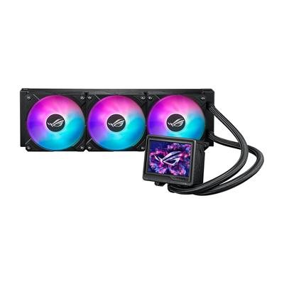 Asus Rog Ryujin III 360 ARGB Extreme All-in-One AIO CPU Liquid Cooler, AMD Ryzen 9000 & Intel Core Ultra Ready, Asetek Gen8 V2 Pump; High Airflow & Static Pressure Magnetic Fans