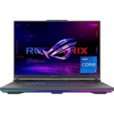 Asus Rog Strix G16 ‎G614JV-AS73 Gaming Laptop - Intel Core I7-13650HX (3.6 GHz), 16GB DDR5, 512GB SSD, 8GB NVIDIA GeForce RTX 4060, 16″ FHD (WUXGA) 165Hz, Black