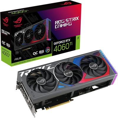 Asus Rog Strix GeForce RTX 4060 Ti 8GB OC Edition Graphics Card