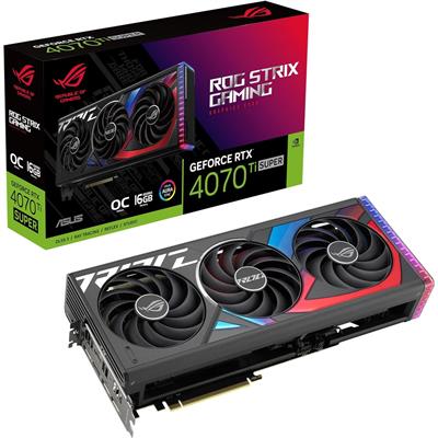 Asus Rog Strix GeForce RTX 4070 Ti Super 16GB OC Edition Graphics Card