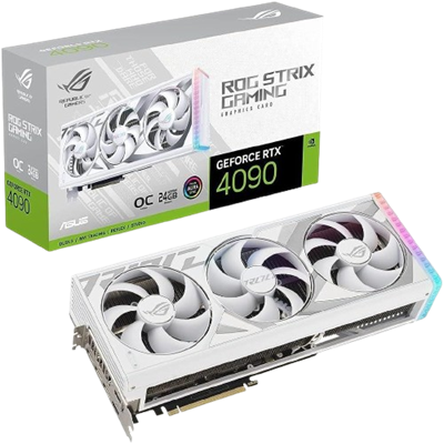 Asus Rog Strix GeForce RTX 4090 24GB GDDR6X White OC Edition Graphics Card