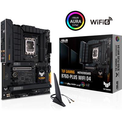 Asus Tuf Gaming B760-Plus Wifi D4 Intel 12/13th Gen ATX Motherboard
