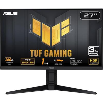 Asus Tuf Gaming VG27AQM1A - 260Hz 2K 1440p QHD IPS 27" Monitor