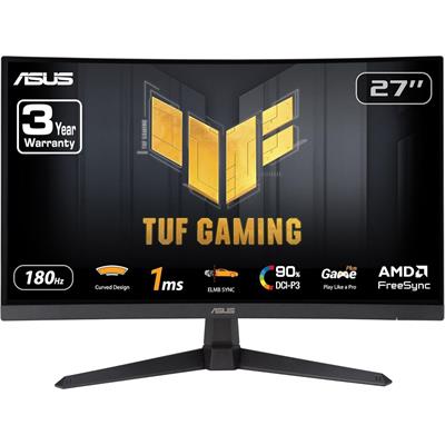 Asus Tuf Gaming VG27VQ3B - 180Hz 1080p FHD VA 27" Curved Monitor