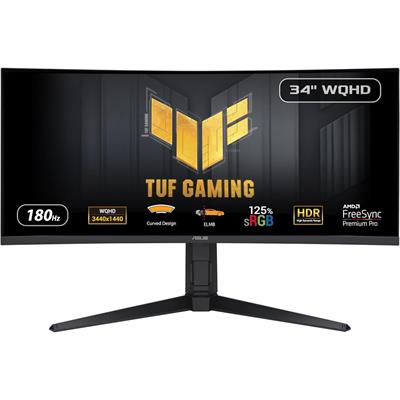 Asus Tuf Gaming VG34VQL3A - 180Hz 2K 1440p WQHD VA 34" Curved Monitor