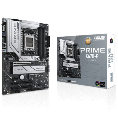 Asus Prime X670-P-CSM DDR5 AMD AM5 ATX Motherboard