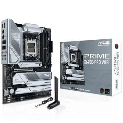 Asus Prime X670E-Pro Wifi-CSM DDR5 AMD AM5 ATX Motherboard