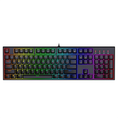 1st Player DK 5.0 Full Size RGB Gaming Keyboard - Red Outemu Switch