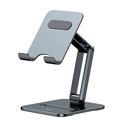 Baseus Desktop Biaxial Foldable Metal Stand for Tablets - Space Gray