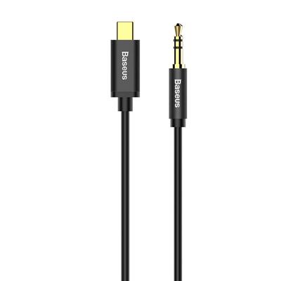 Baseus Yiven M01 Type-C Male to 3.5mm Male Audio Cable - Black