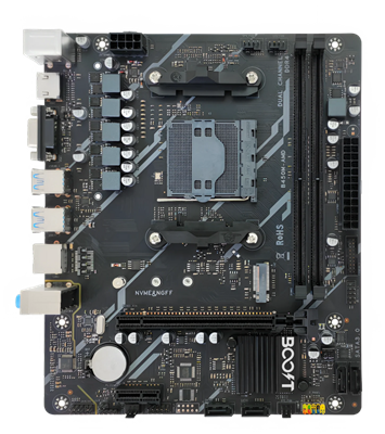 Boost Core B450M DDR4 AMD AM4 microATX Motherboard
