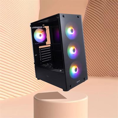 Boost Fox RGB Mid-Tower ATX Case - Free Delivery
