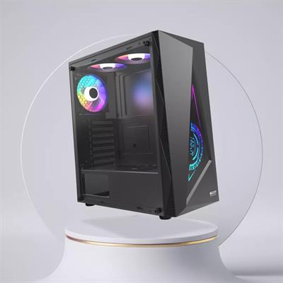 Boost Jaguar RGB Mid-Tower ATX Case - Black - Free Delivery