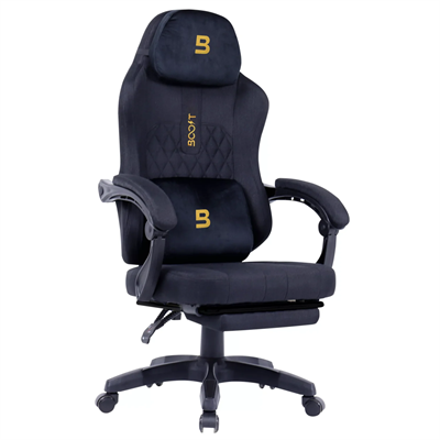 Boost Surge Pro Fabric Gaming Chair - Black (Free Delivery)