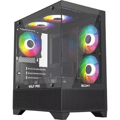 Boost Wolf Pro Mid-Tower microATX Case - Free Delivery