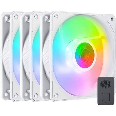 Cooler Master SickleFlow 120 ARGB White Edition 3in1 120mm Case Fan