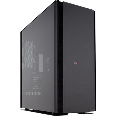 Corsair Obsidian Series 1000D Super-Tower Case, Smoked Tempered Glass, Aluminum Trim, Integrated Commander PRO Fan and Lighting Controller