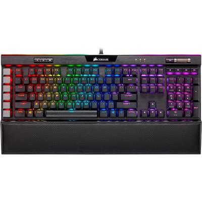 Corsair K95 RGB Platinum XT Mechanical Wired Gaming Keyboard, Cherry MX Speed Switches, PBT Double-Shot Keycaps, iCUE Compatible, Black (Open Box)