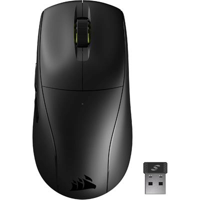 Corsair M75 AIR Wireless Ultra Lightweight Gaming Mouse, 2.4GHz & Bluetooth, 26,000 DPI, Up to 100hrs Battery, iCUE Compatible – Black