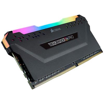 Corsair Vengeance RGB Pro 16GB (1x16GB) 3600MHz C18 DDR4 DRAM Memory Kit - Black