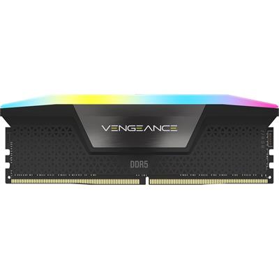 Corsair Vengeance RGB 16GB (1x16GB) 5600MHz CL40 DDR5 RAM Intel XMP iCUE Compatible Computer Memory - Black