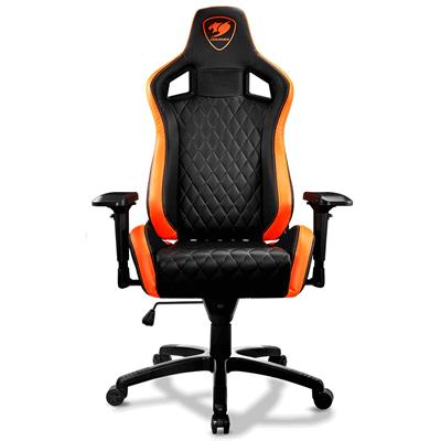 Cougar Armor S Gaming Chair - Orange/Black - Free Delivery