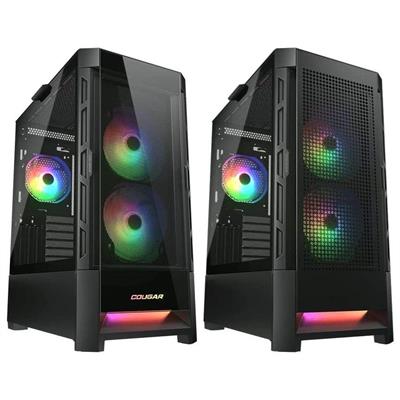 Cougar DuoFace RGB Mid-Tower ATX Case - Black - Free Delivery