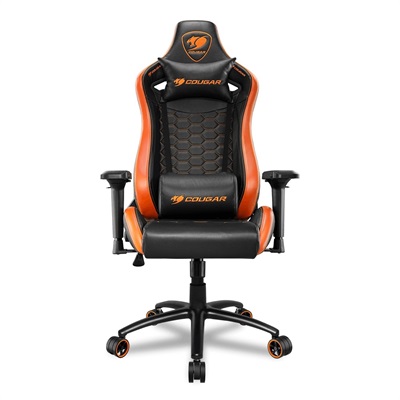 Cougar Outrider S Premium Gaming Chair - Orange/Black - Free Delivery