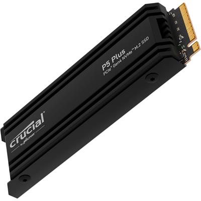 Crucial P5 Plus 1TB Gen4 M.2 NVMe SSD with Heatsink