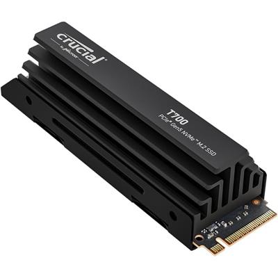 Crucial T700 2TB Gen5 M.2 NVMe SSD with Heatsink