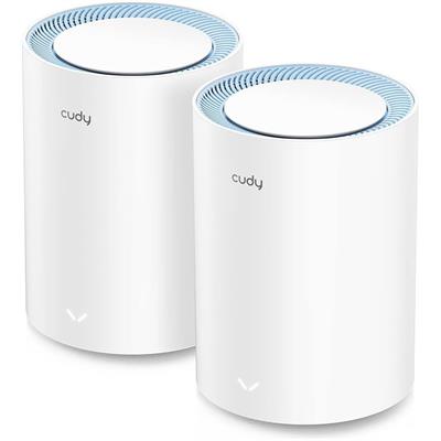 Cudy M1200 AC1200 Dual Band Whole Home Wi-Fi Mesh System - 2 Pack