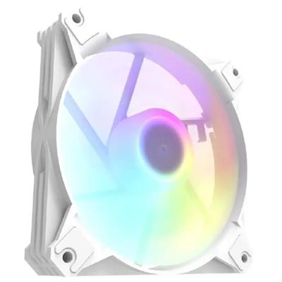 DarkFlash CX6 120mm PWM ARGB Case Fan - White - Single