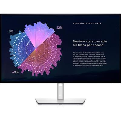 Dell UltraSharp U2722DE USB-C Hub 27 Inch QHD (2560x1440) Monitor, 60Hz, IPS, 5ms, Ultrathin Bezel, 100% sRGB, USB-C, DisplayPort, HDMI, USB (Open Box)