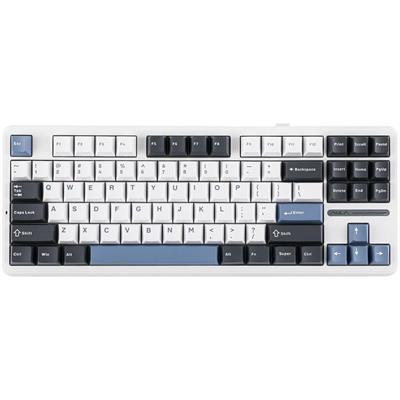 Aula F87 Pro TKL ARGB Wireless Mechanical Gaming Keyboard - Smoke Blue