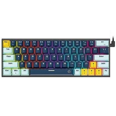 Fantech Atom 63 Mizu Edition RGB Mechanical Gaming Keyboard - Navy Blue (Red Switches_