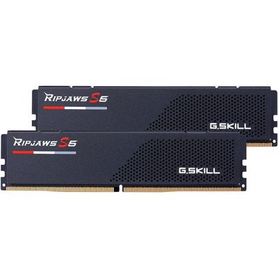 G.Skill Ripjaws S5 64GB (2x32GB) 6000MT/s CL30 1.35V (Intel XMP 3.0) DDR5 RAM Desktop Computer Memory UDIMM - Matte Black