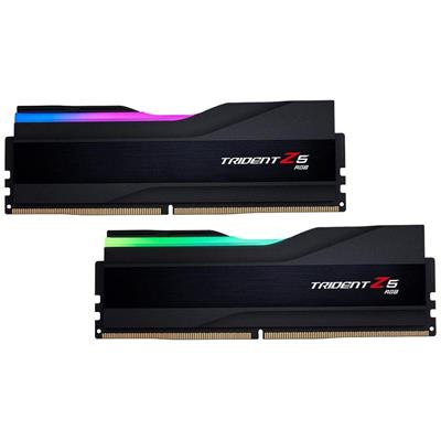 G.Skill Trident Z5 RGB 32GB (2x16GB) 5600MHz C40 DDR5 DRAM Desktop Memory - Matte Black