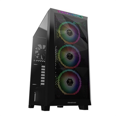 Gamdias Athena M1 Elite RGB Mid-Tower Chassis ATX Gaming PC Case with 3 ARGB Fan