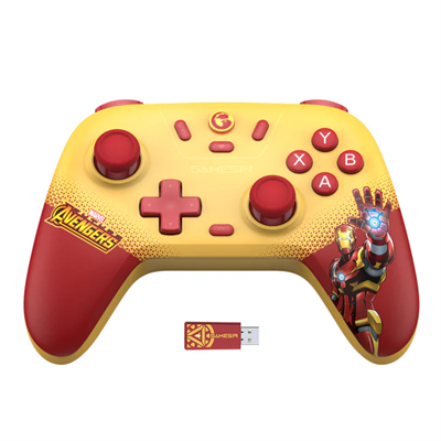 GameSir Nova Lite Wireless Controller - Iron Man Edition (Box Open)