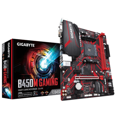 Gigabyte B450M Gaming AMD AM4 microATX Motherboard